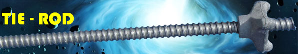 Tie-Rod, Threaded Nut, Threaded Rod, Baat naat, Basat Construction