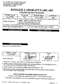 Başat İnşaat, Tierot, Yüksek Dayanım, Ovalama (Tamdiş) Tayrot